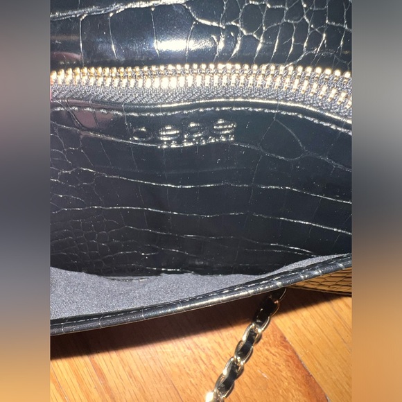 BEBE AUTHENTIC Fabiola Stamped Crocodile Crossbody Bag - Picture 10 of 11